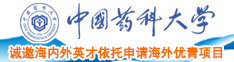 人操马逼中国药科大学诚邀海内外英才依托申请海外优青项目